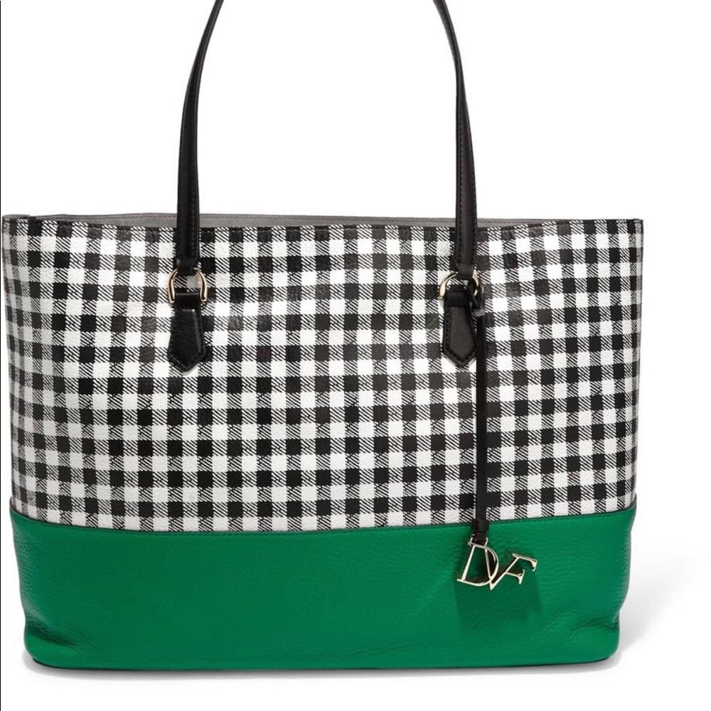 New With Tags Diane von Fursenberg tote bag original, fun, hard to find purse